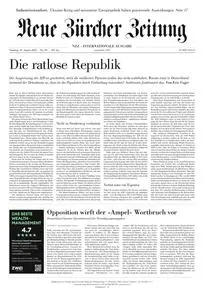 Neue Zurcher Zeitung International  - 19 August 2023
