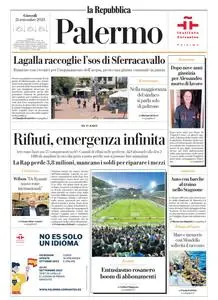 la Repubblica Palermo - 21 Settembre 2023