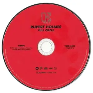 Rupert Holmes - Full Circle (1981) [2010, Japanese SHM-CD]