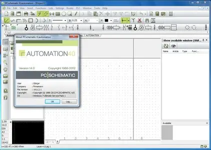 PC|SCHEMATIC Automation 14.02