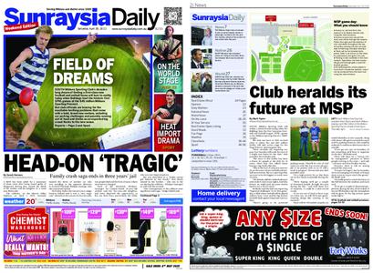 Sunraysia Daily – April 30, 2022