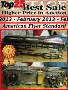 Top25 Best Sale - Higher Price in Auction - February 2013 - American Flyer Train