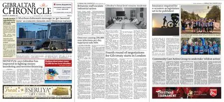 Gibraltar Chronicle – 14 December 2021