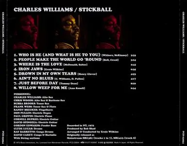 Charles Williams - Stickball (1972) {P-Vine Japan PCD-23934 rel 2007}