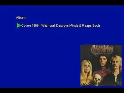 Coven - Witchcraft Destroys Minds And Reaps Souls (1969) [Vinyl Rip 16/44 & mp3-320 + DVD]
