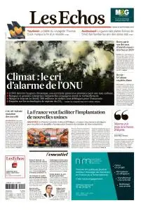 Les Echos du Mardi 24 Septembre 2019