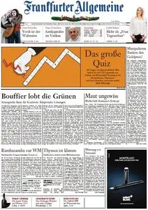 Frankfurter Allgemeine Zeitung am Sonntag, 01. Dezember 2013