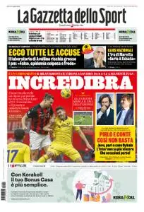 La Gazzetta dello Sport Roma – 09 novembre 2020
