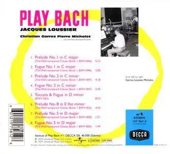 Jacques Loussier - Play Bach No. 1 (1959)