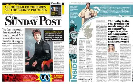 The Sunday Post Scottish Edition – October 17, 2021