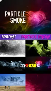 Photoshop Brushes - Particle Smoke