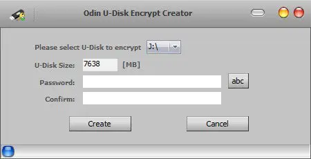 Odin U Disk Encrypt Creator 8.8.8