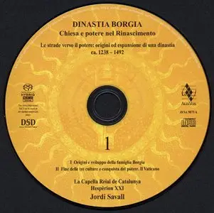 Jordi Savall & Hesperion XXI - Dinastia Borgia - Chiesa e potere nel Rinascimento (2010) [3CD+DVD] {Alia Vox}