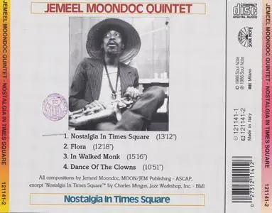 Jemeel Moondoc Quintet - Nostalgia In Times Square (1985) {Soul Note 121141-2 rel 1993}