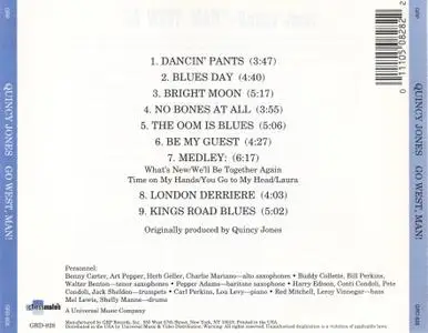 Quincy Jones - Go West, Man! (1957) {ABC Paramount--GRP Records GRD-828 rel 1998}