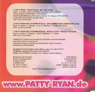 Patty Ryan - I Gave You All My Love (2005)