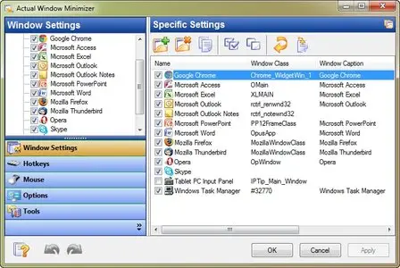 Actual Window Minimizer 7.5