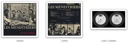 Les Ménestriers ‎- Il Était Une Fillette... (1972) FR 1st Pressing - LP/FLAC In 24bit/96kHz