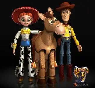 Toy Story - Jessie (Articulated)  3D Print
