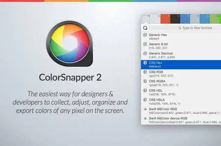 ColorSnapper 2 v1.3.2 Mac OS X