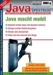 Java Spektrum Magazin fuer professionelle Entwicklung und Integration Juni Juli No 03 2014