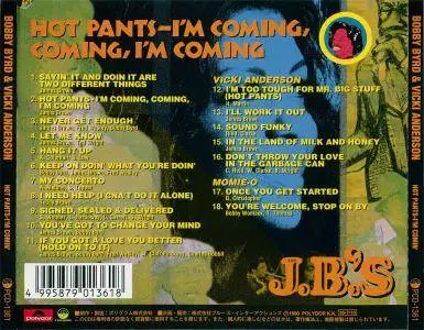 Bobby Byrd & Vicki Anderson - Hot Pants - I'm Coming, I'm Coming, I'm Coming (1989) {1990 Polydor Japan} **[RE-UP]**