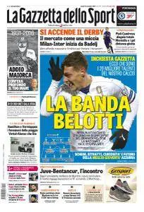 La Gazzetta dello Sport con edizioni locali - 14 Novembre 2016