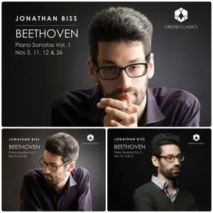 Jonathan Biss - The Complete Beethoven Piano Sonatas, Vol. 1-3 (2020) [Official Digital Download 24/96]