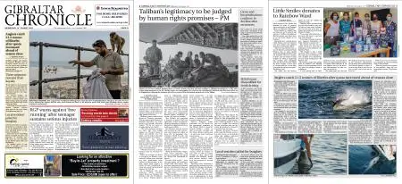 Gibraltar Chronicle – 18 August 2021