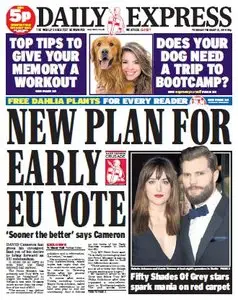 Daily Express - 12 Thursday February 2015