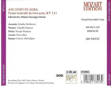 Mozart - Ascanio In Alba (2002)