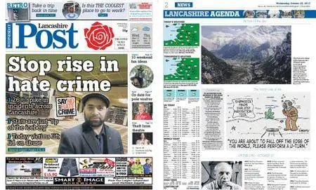 Lancashire Evening Post – October 25, 2017