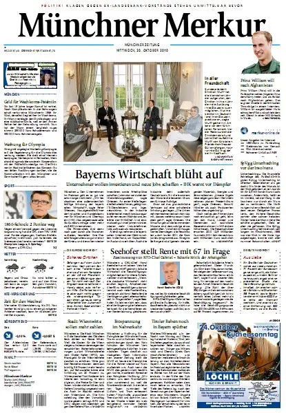 Münchner Merkur vom 27. Oktober 2010