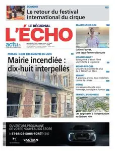 L'Echo Le Régional - 27 Septembre 2023