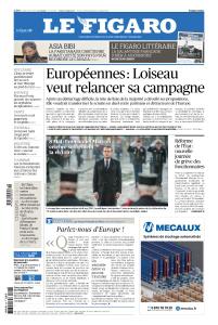 Le Figaro du Jeudi 9 Mai 2019