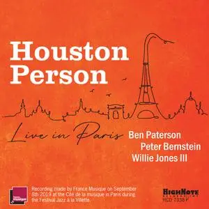 Houston Person - Houston Person Live in Paris (2021) [Official Digital Download 24/96]