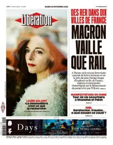 Libération – 29 novembre 2022