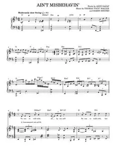 Ain't Misbehavin' - Fats Waller, Steve Tyrell (Piano Vocal)