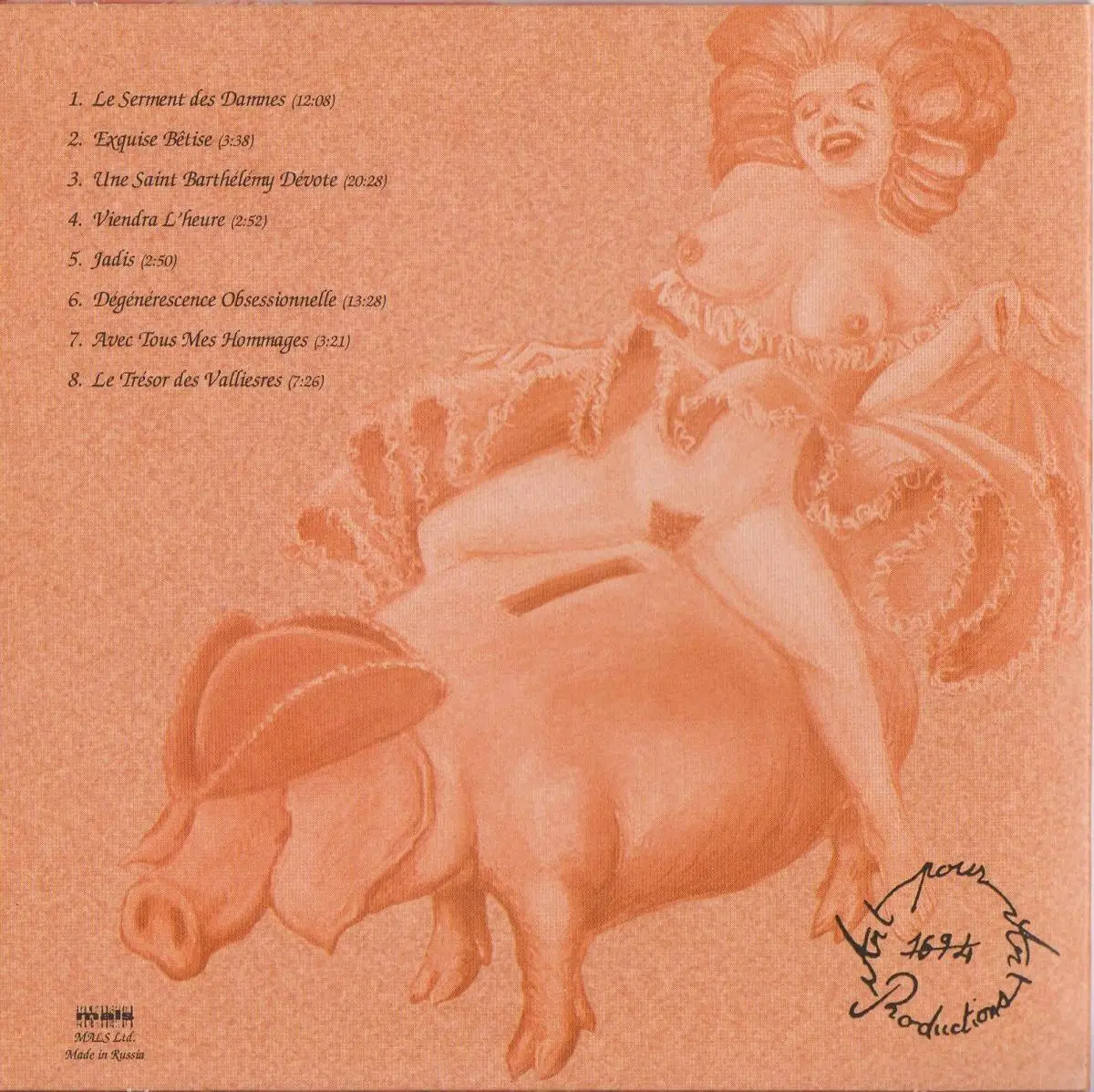 Versailles - Le Trésor De Valliesres (1994)