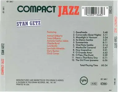 Stan Getz - Compact Jazz: Stan Getz (1987)
