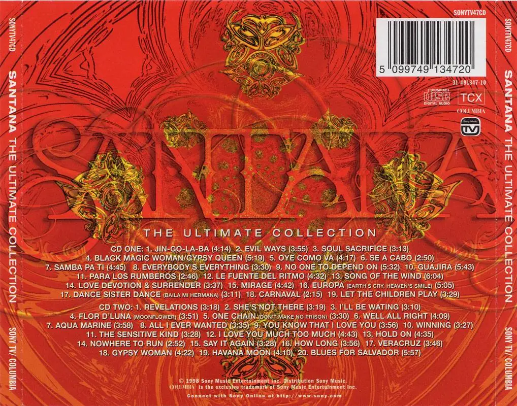 Santana - The Ultimate Collection (1998)
