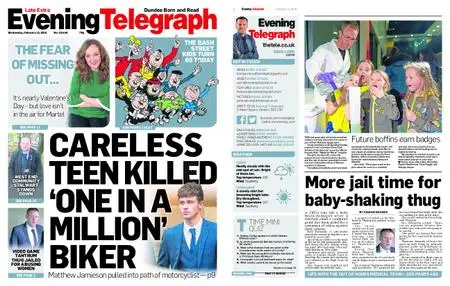 Evening Telegraph Late Edition – February 13, 2019