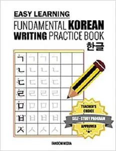 Easy Learning Fundamental Korean Writing Practice Book (Korean Study)