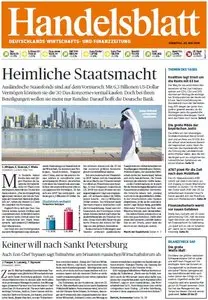 Handelsblatt vom Dienstag, 20. Mai 2014