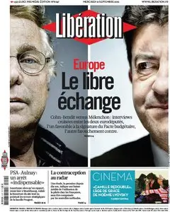 Libération du Mercredi 12 Septembre 2012