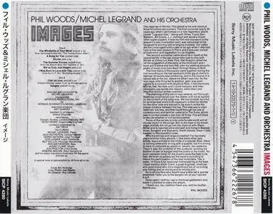 Phil Woods & Michel Legrand and Orchestra - Images (1975) {2014 Japan Jazz Collection 1000 Columbia-RCA Series SICP 4280}