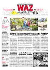 WAZ Westdeutsche Allgemeine Zeitung Essen-Postausgabe - 21. April 2018