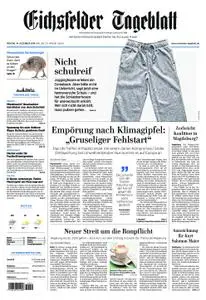 Eichsfelder Tageblatt – 16. Dezember 2019