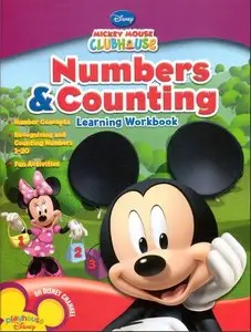 Mickey Mouse Clubhouse Numbers and Counting Learning Workbook