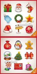 Christmas Icons Vector